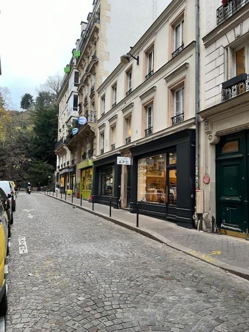 Montmartre Joli 2 Pieces Au Pied Du Sacre Coeur Leilighet Paris Eksteriør bilde