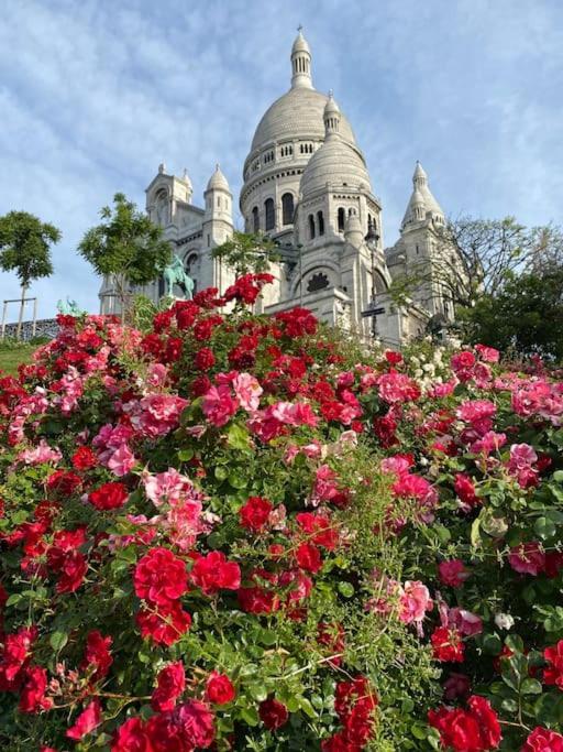 Montmartre Joli 2 Pieces Au Pied Du Sacre Coeur Leilighet Paris Eksteriør bilde